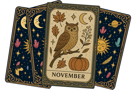 🌙 Madame Purrlina’s November Cosmic Forecast